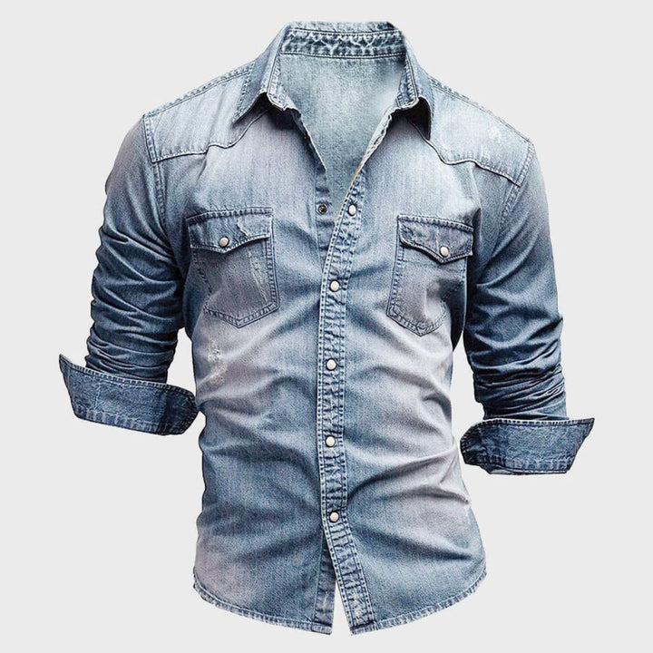 Anthony Classic Western Denim Shirt