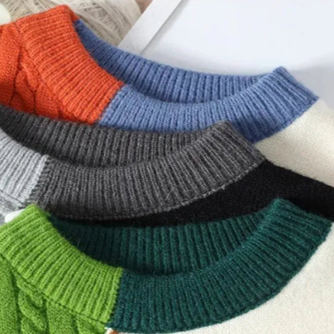 Apollo Patchwork Vanguard Sweater