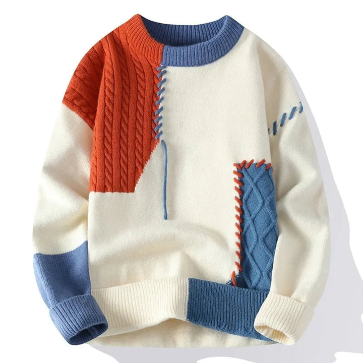 Apollo Patchwork Vanguard Sweater