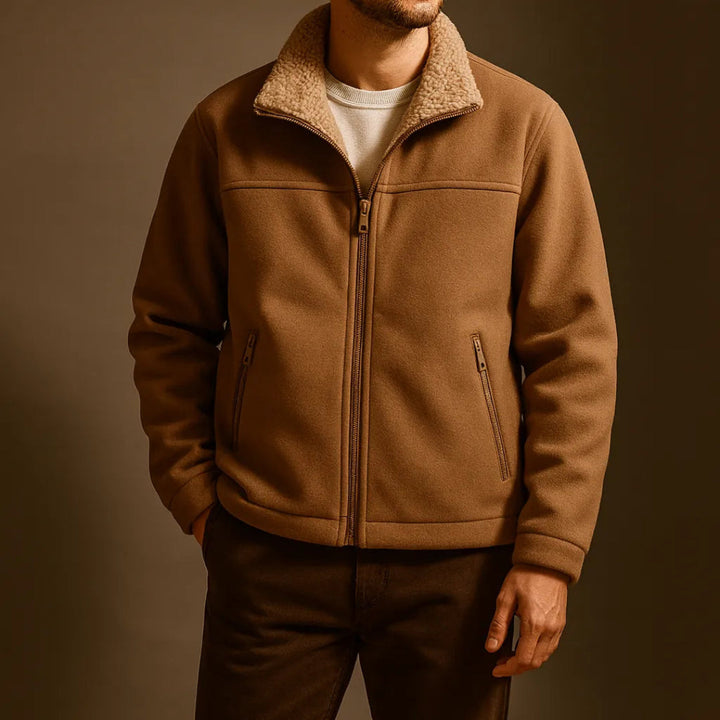 Arden Men’s Wool-Blend Fleece Lined Jacket Artisio