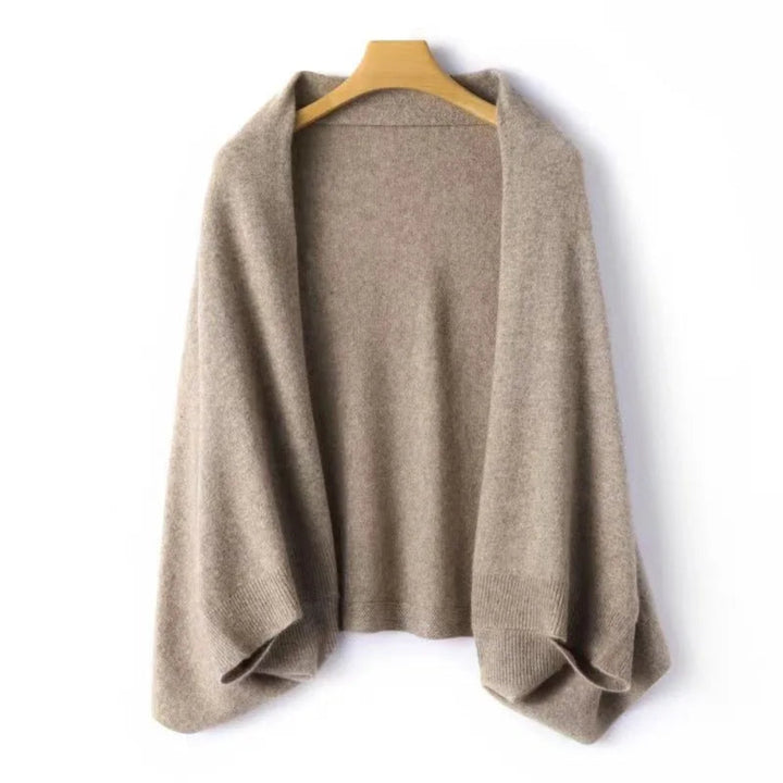 Arianna Pure Wool Shawl Cardigan