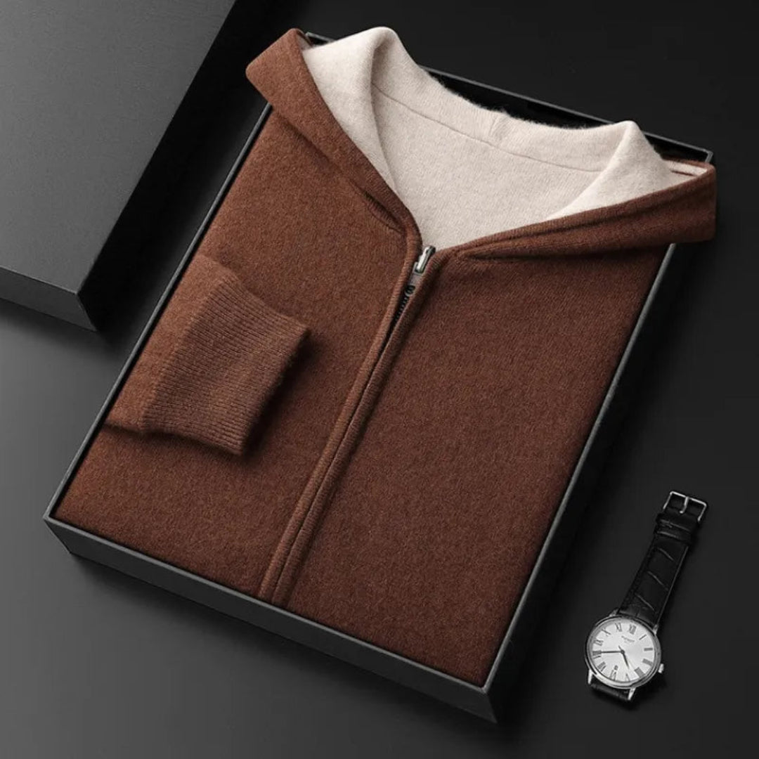 Arthur Cashmere Zip Hoodie