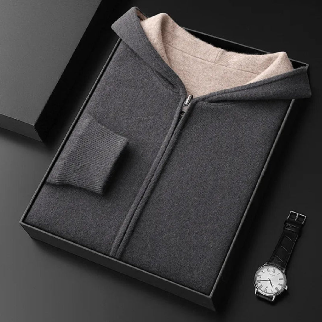 Arthur Cashmere Zip Hoodie