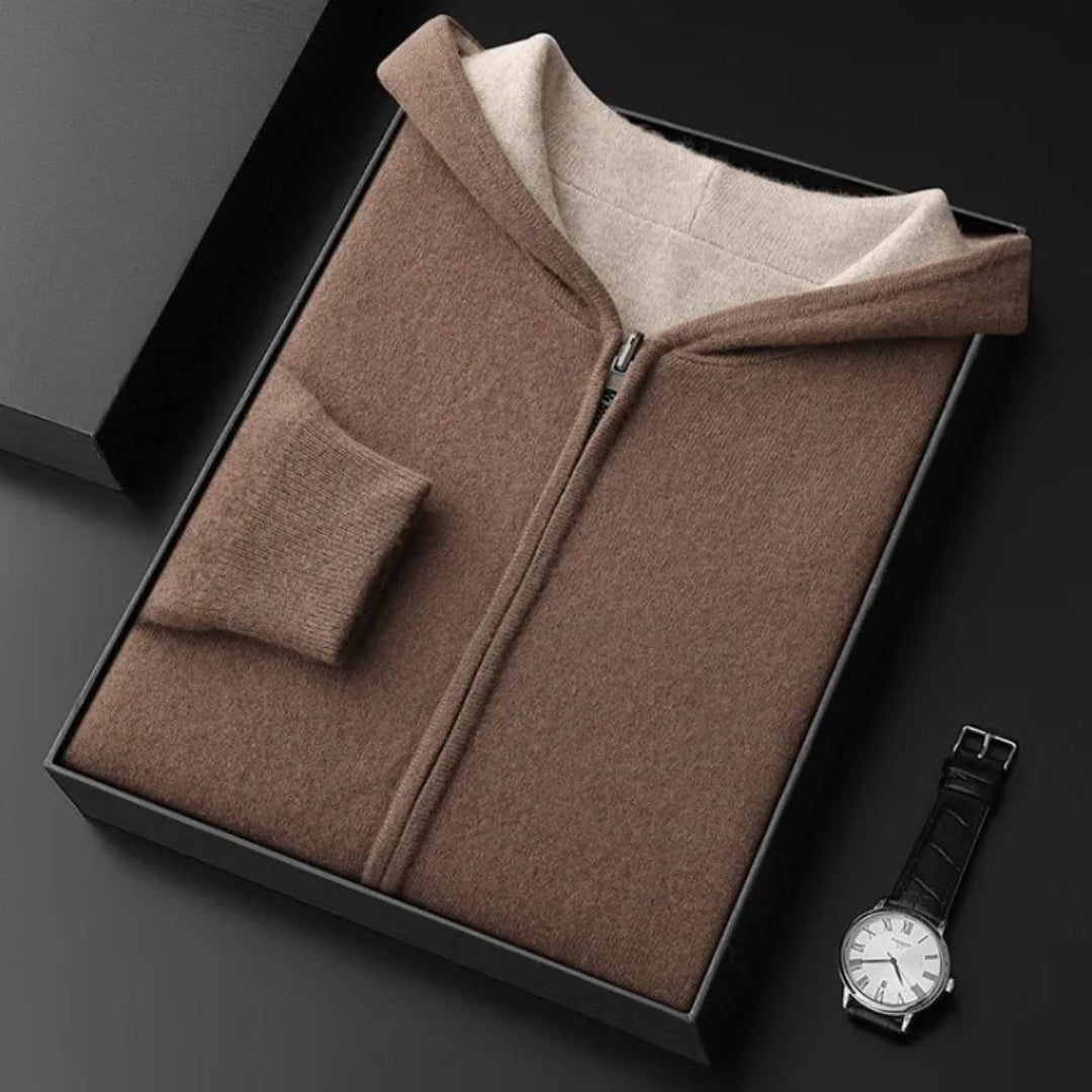 Arthur Cashmere Zip Hoodie