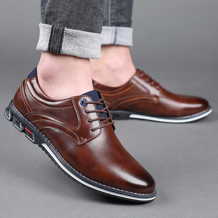 Artisio | Men Classic Leather Orthopedic Shoes