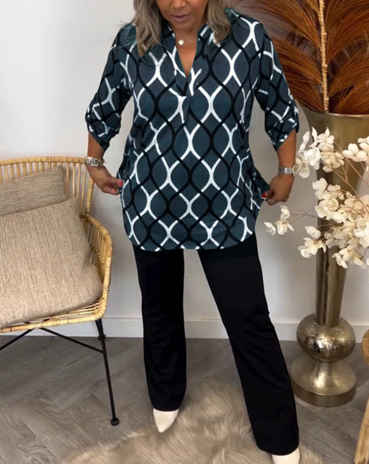 Artisio | Women Abstract Pattern Blouse