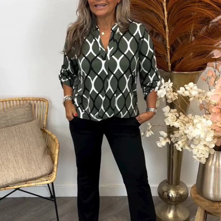 Artisio | Women Abstract Pattern Blouse