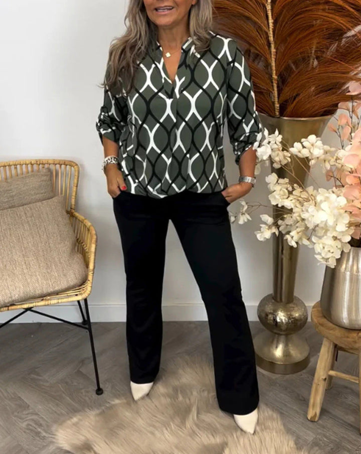 Artisio | Women Abstract Pattern Blouse
