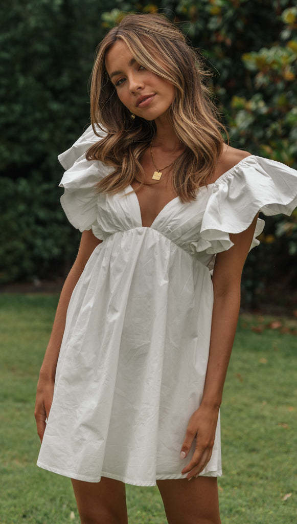 Artisio | Women Air Ruffle Mini Dress