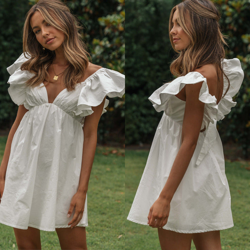 Artisio | Women Air Ruffle Mini Dress