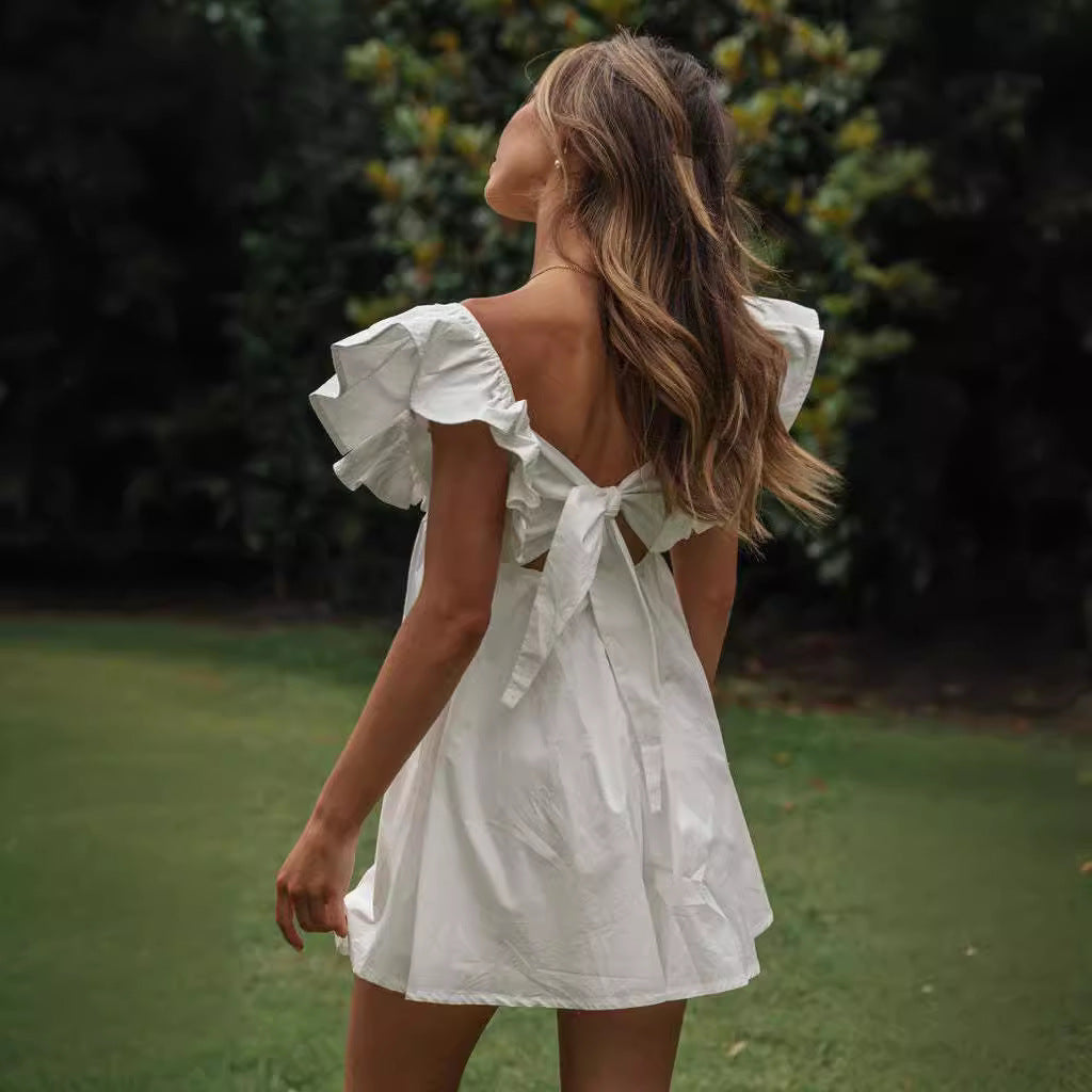 Artisio | Women Air Ruffle Mini Dress