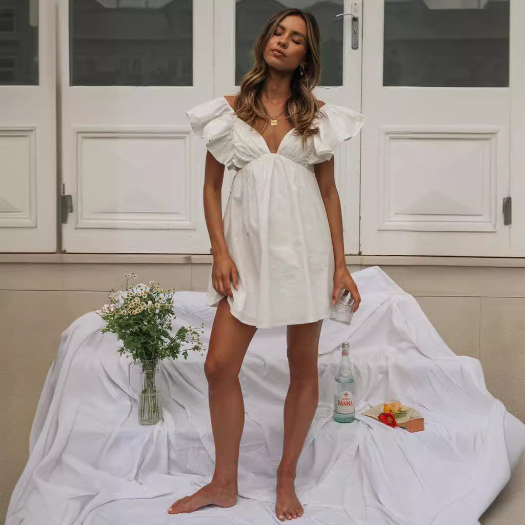 Artisio | Women Air Ruffle Mini Dress