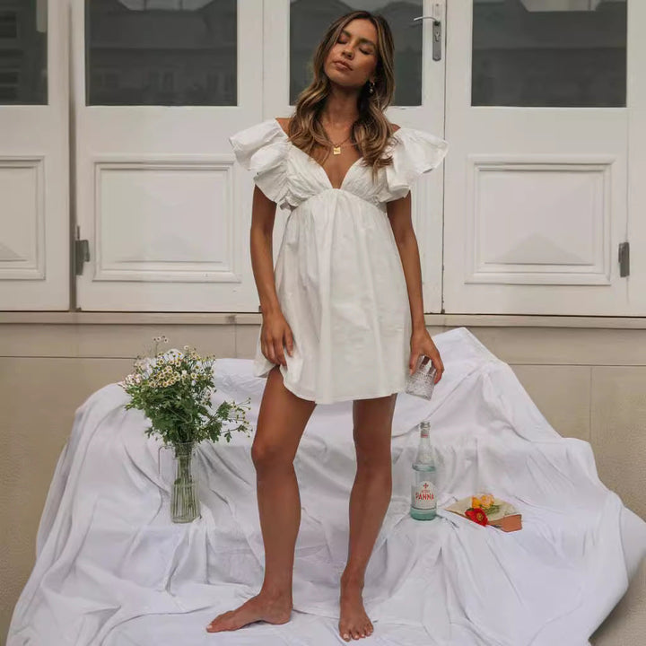 Artisio | Women Air Ruffle Mini Dress
