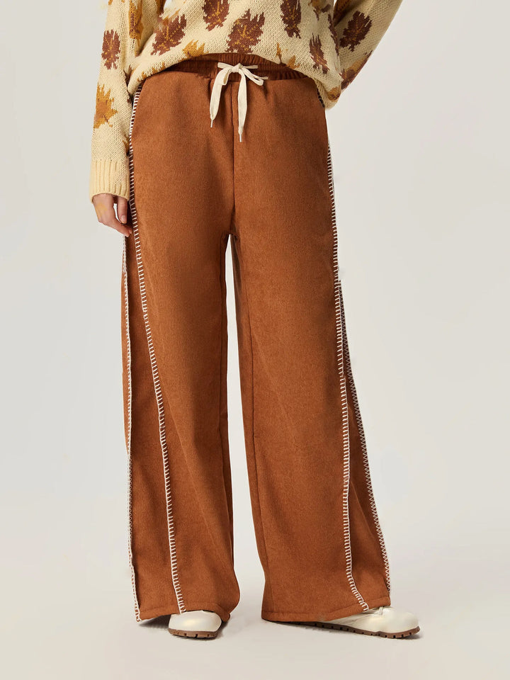 Artisio | Women Autumn Cozy Wide Pants