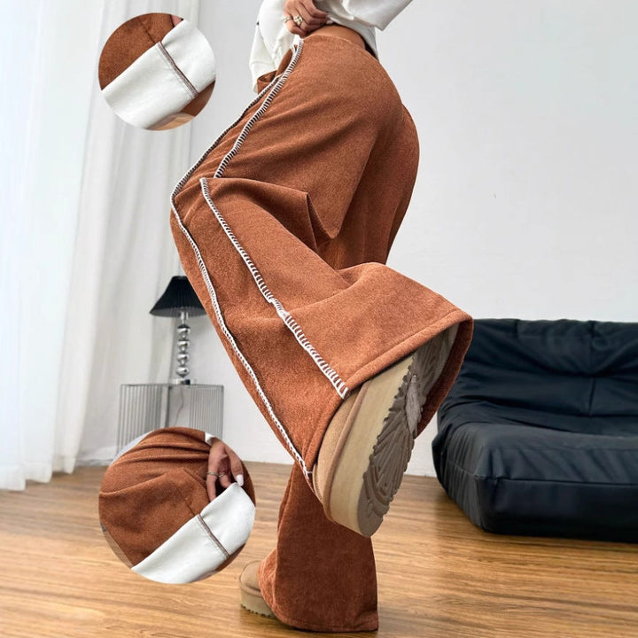 Artisio | Women Autumn Cozy Wide Pants
