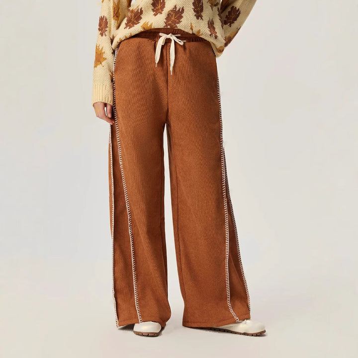 Artisio | Women Autumn Cozy Wide Pants
