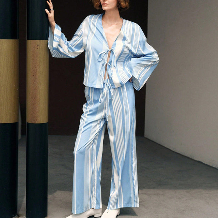 Artisio | Women Azure Lounge Set