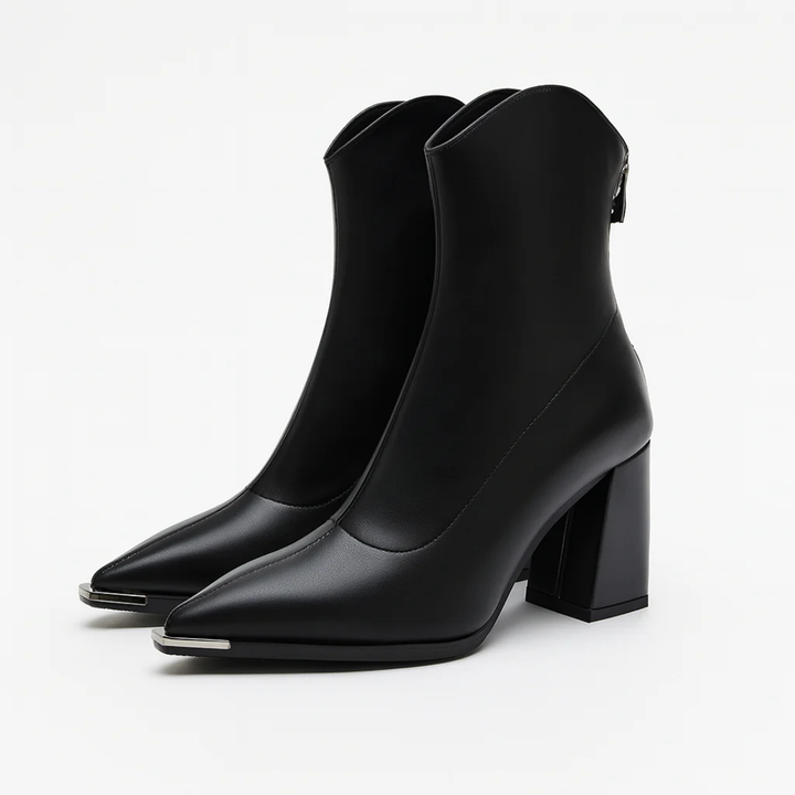 Artisio | Women Block Heel Orthopedic Boots