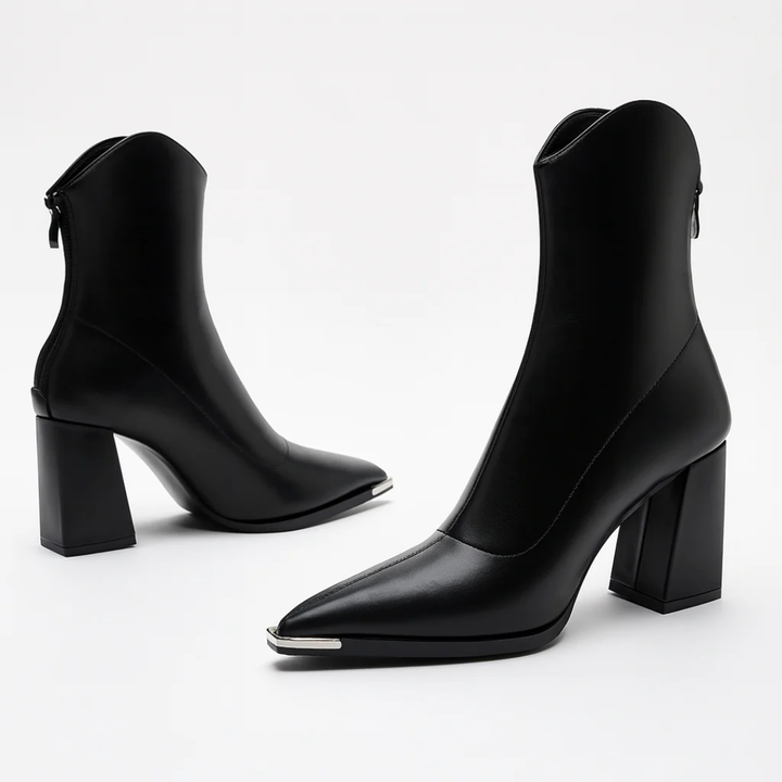Artisio | Women Block Heel Orthopedic Boots
