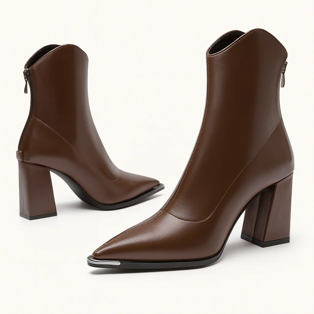 Artisio | Women Block Heel Orthopedic Boots