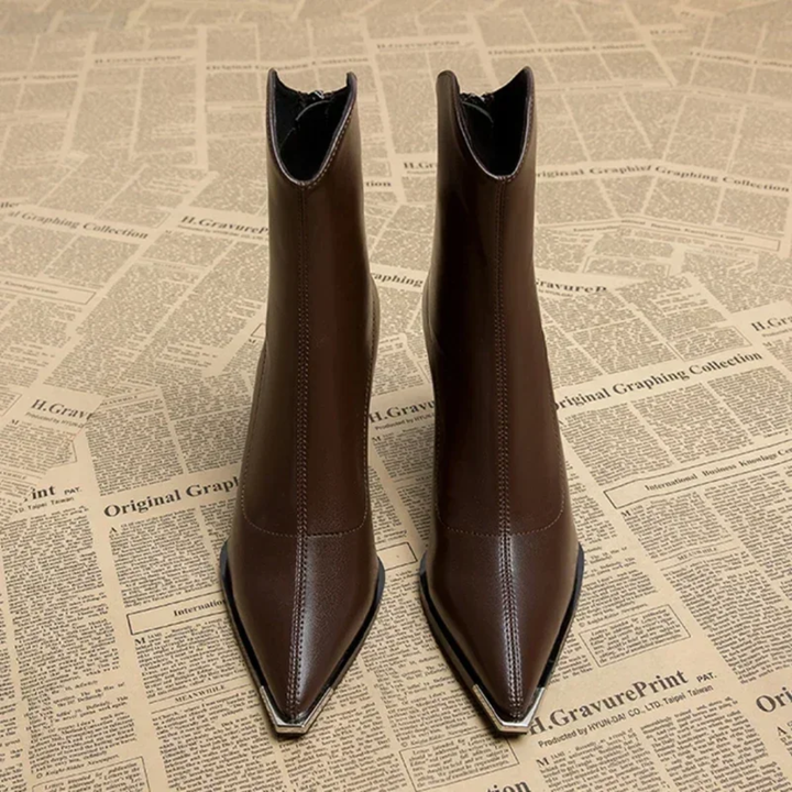 Artisio | Women Block Heel Orthopedic Boots