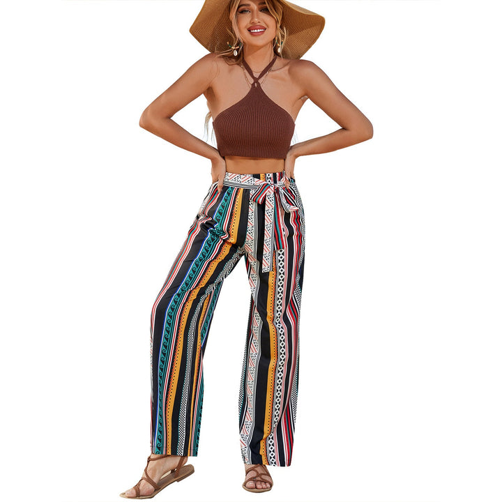 Artisio | Women Bohemian Stripe Pants