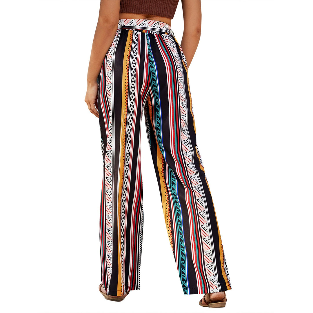 Artisio | Women Bohemian Stripe Pants