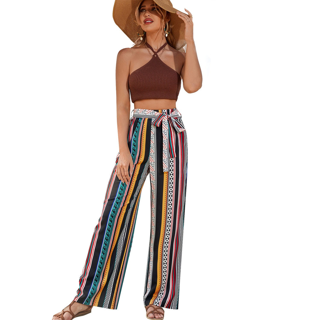 Artisio | Women Bohemian Stripe Pants