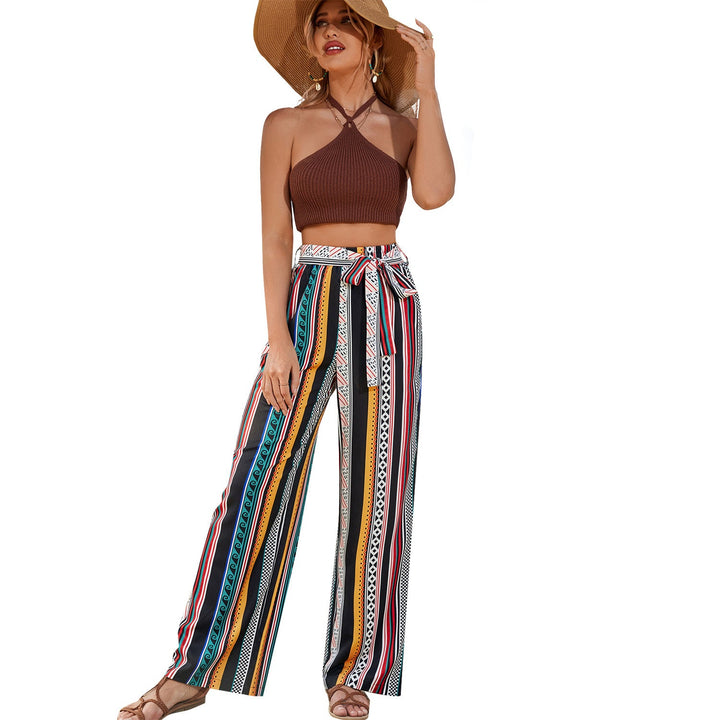 Artisio | Women Bohemian Stripe Pants