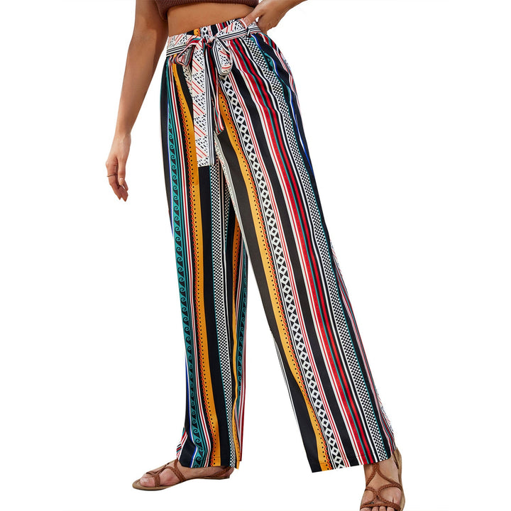 Artisio | Women Bohemian Stripe Pants