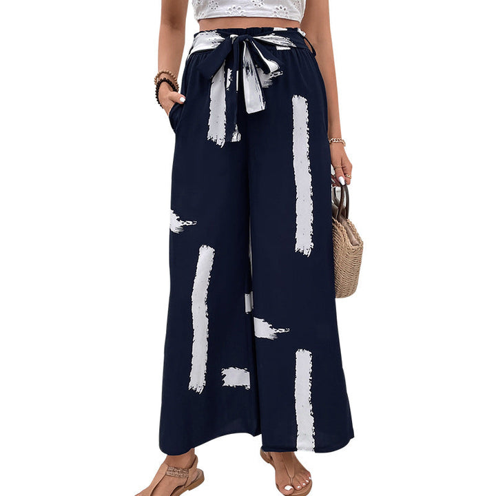 Artisio | Women Brush Stroke Print Pants
