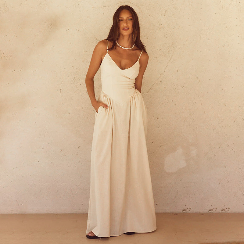 Artisio | Women Cami Flow Maxi Dress