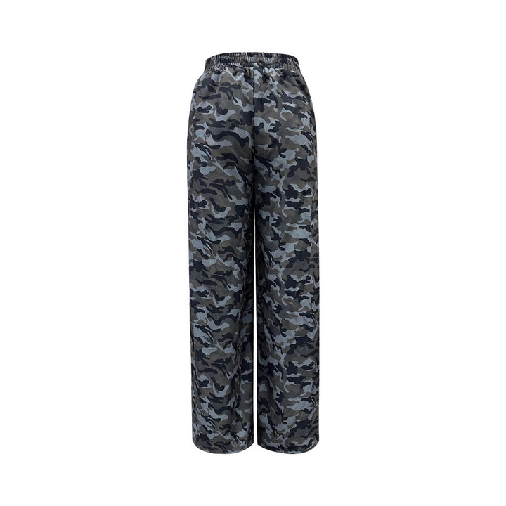 Artisio | Women Camo Military Wide Pants