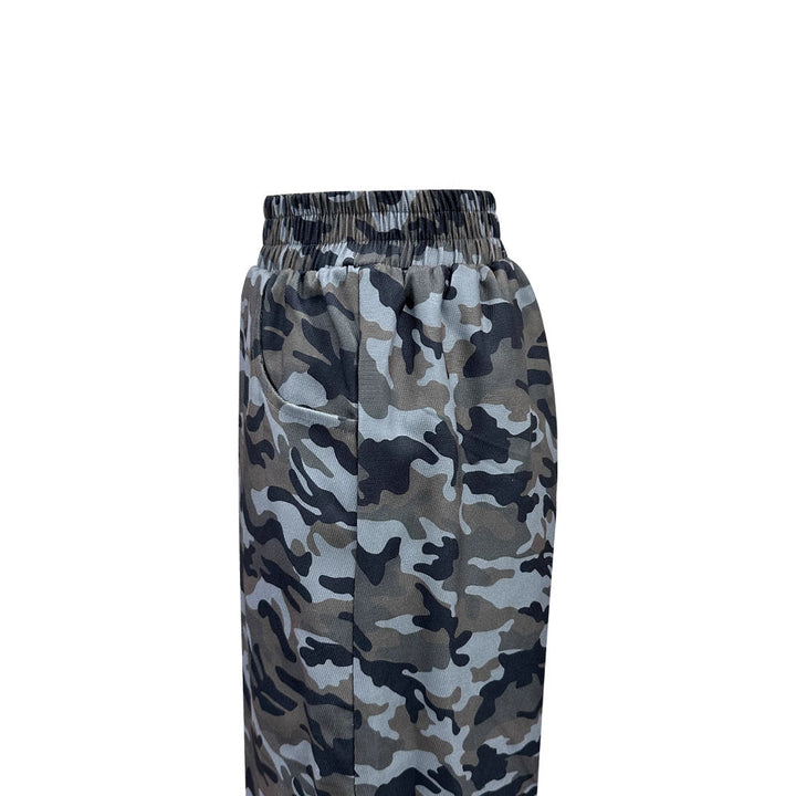 Artisio | Women Camo Military Wide Pants