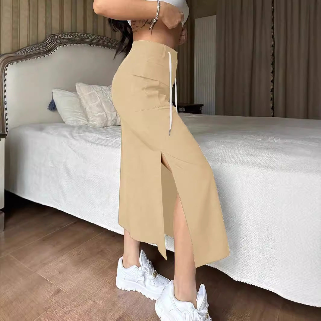 Artisio | Women Cargo Pocket Maxi Skirt