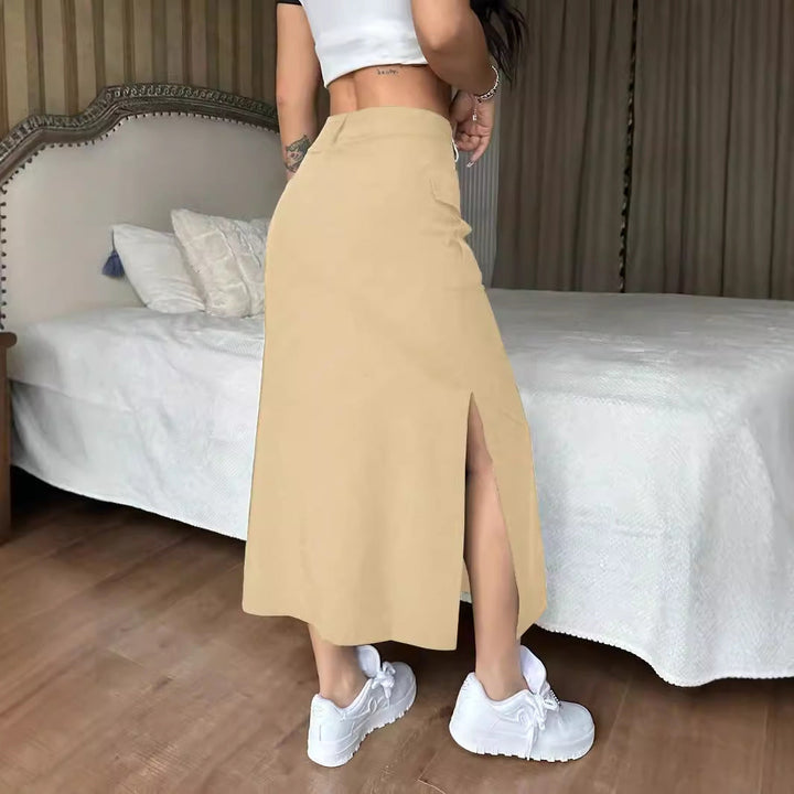 Artisio | Women Cargo Pocket Maxi Skirt