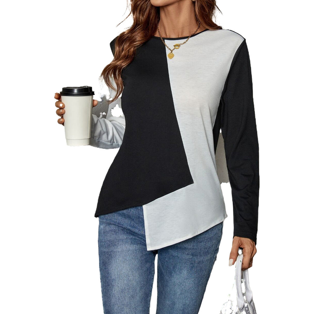 Artisio | Women Casual Split Tone Top