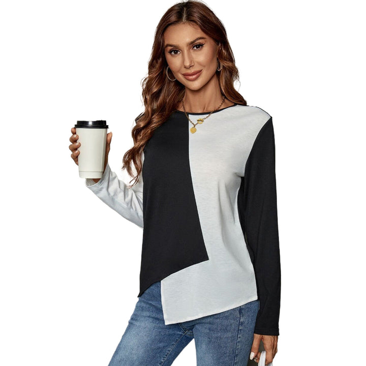 Artisio | Women Casual Split Tone Top