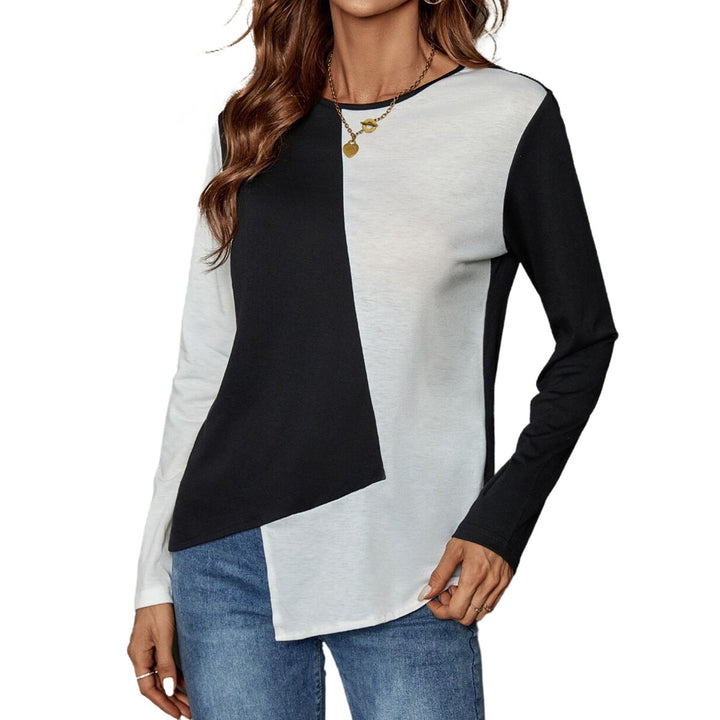 Artisio | Women Casual Split Tone Top