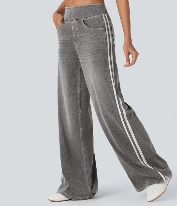 Artisio | Women Casual Sport Stripe Pants