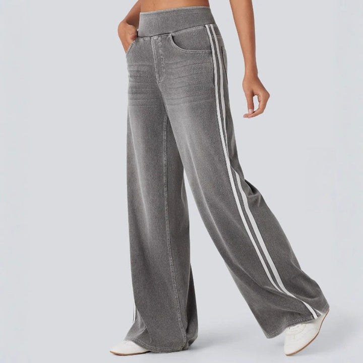 Artisio | Women Casual Sport Stripe Pants