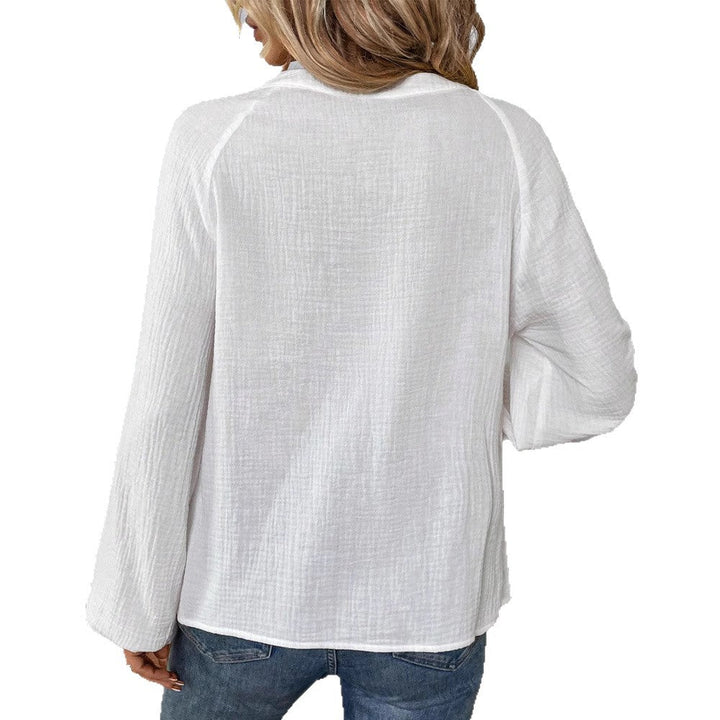 Artisio | Women Chic Bohemian V-Neck Blouse