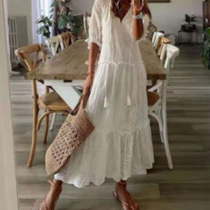 Artisio | Women Chic Boho Maxi Dress