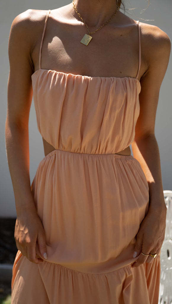 Artisio | Women Chic Cutout Maxi Dress