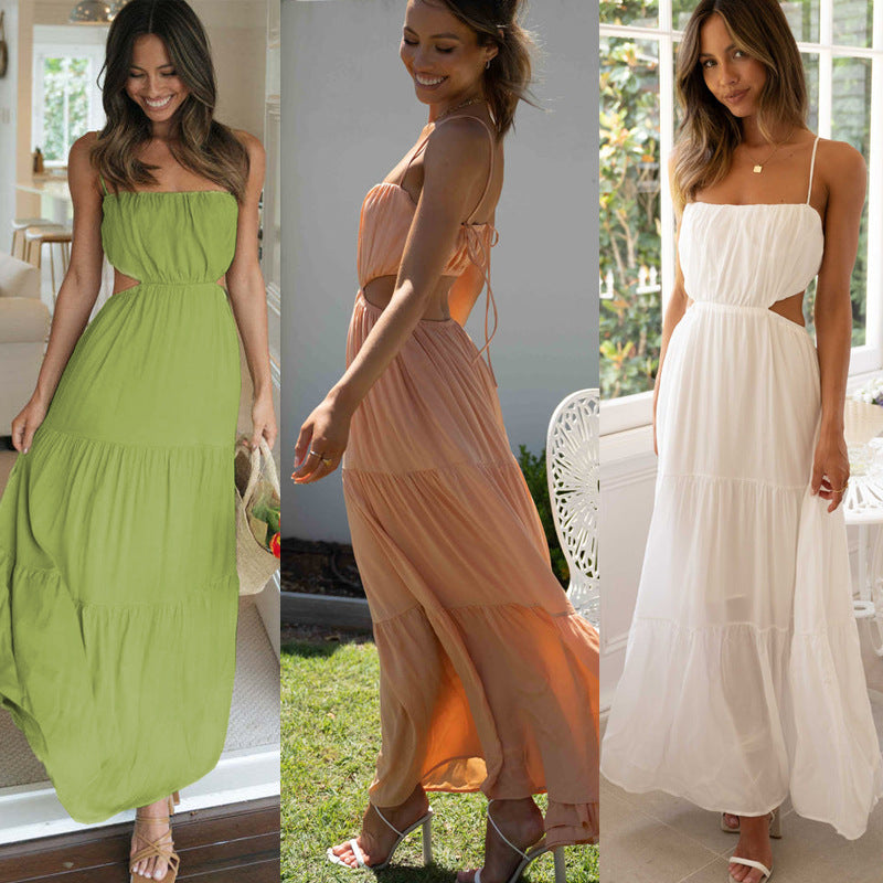 Artisio | Women Chic Cutout Maxi Dress