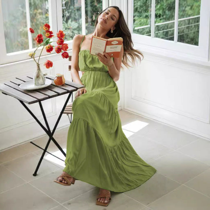 Artisio | Women Chic Cutout Maxi Dress