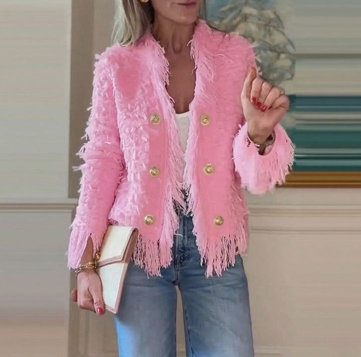 Artisio | Women Chic Fringe Jacket