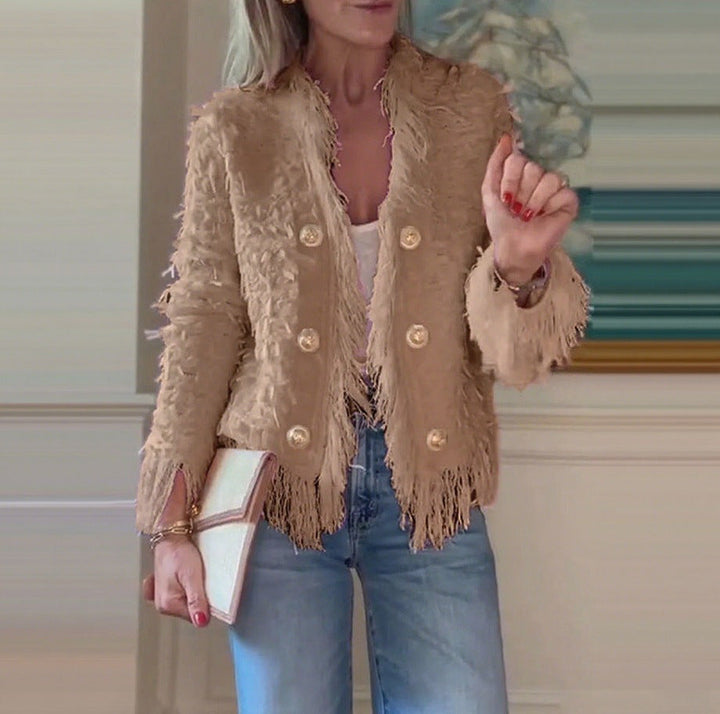 Artisio | Women Chic Fringe Jacket