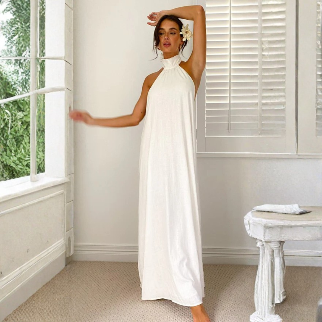 Artisio | Women Chic Halter Maxi Dress