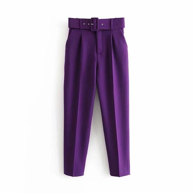 Artisio | Women Chic High Waist Trousers
